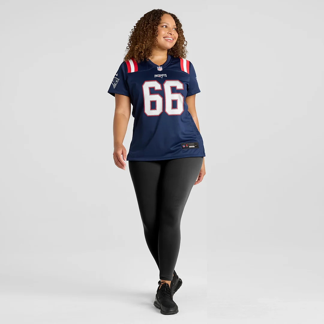 Zennovawear Will Campbell New England Patriots Women's Team Game Jersey - Navy