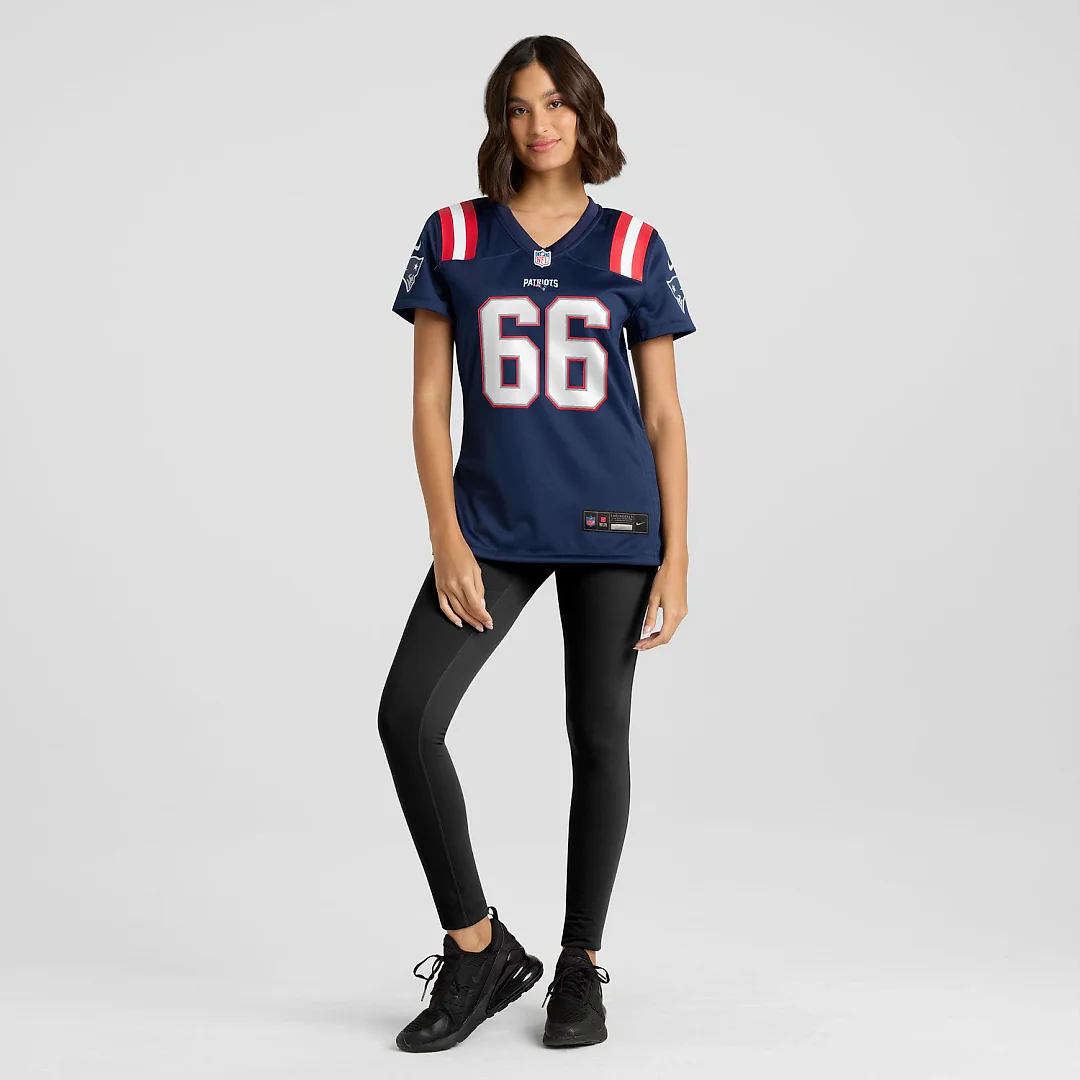 Zennovawear Will Campbell New England Patriots Women's Team Game Jersey - Navy