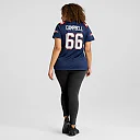 Zennovawear Will Campbell New England Patriots Women's Team Game Jersey - Navy