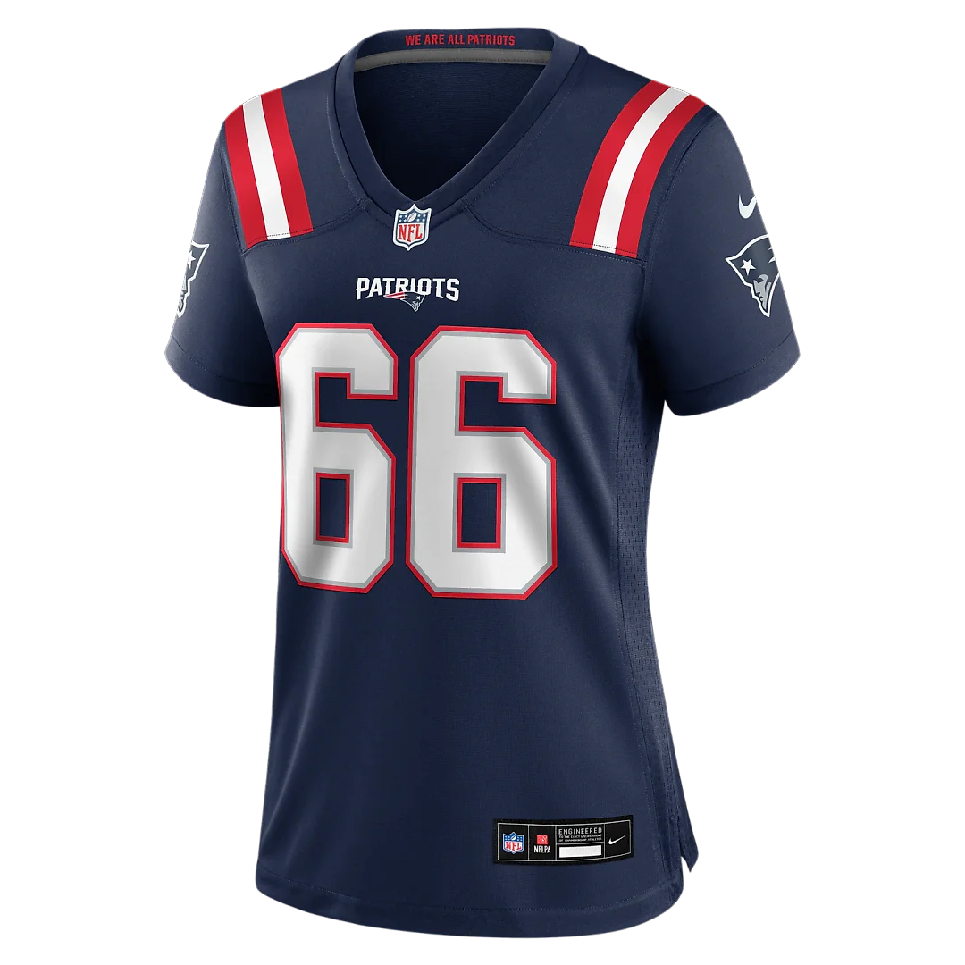 Zennovawear Will Campbell New England Patriots Women's Team Game Jersey - Navy
