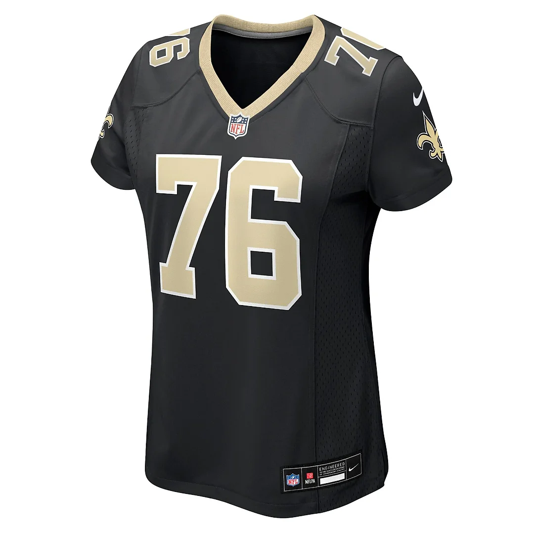 Zennovawear Will Clapp New Orleans Saints Women's Team Game Jersey - Black