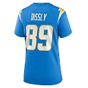 Zennovawear Will Dissly Los Angeles Chargers Women's Team Game Jersey - Powder Blue