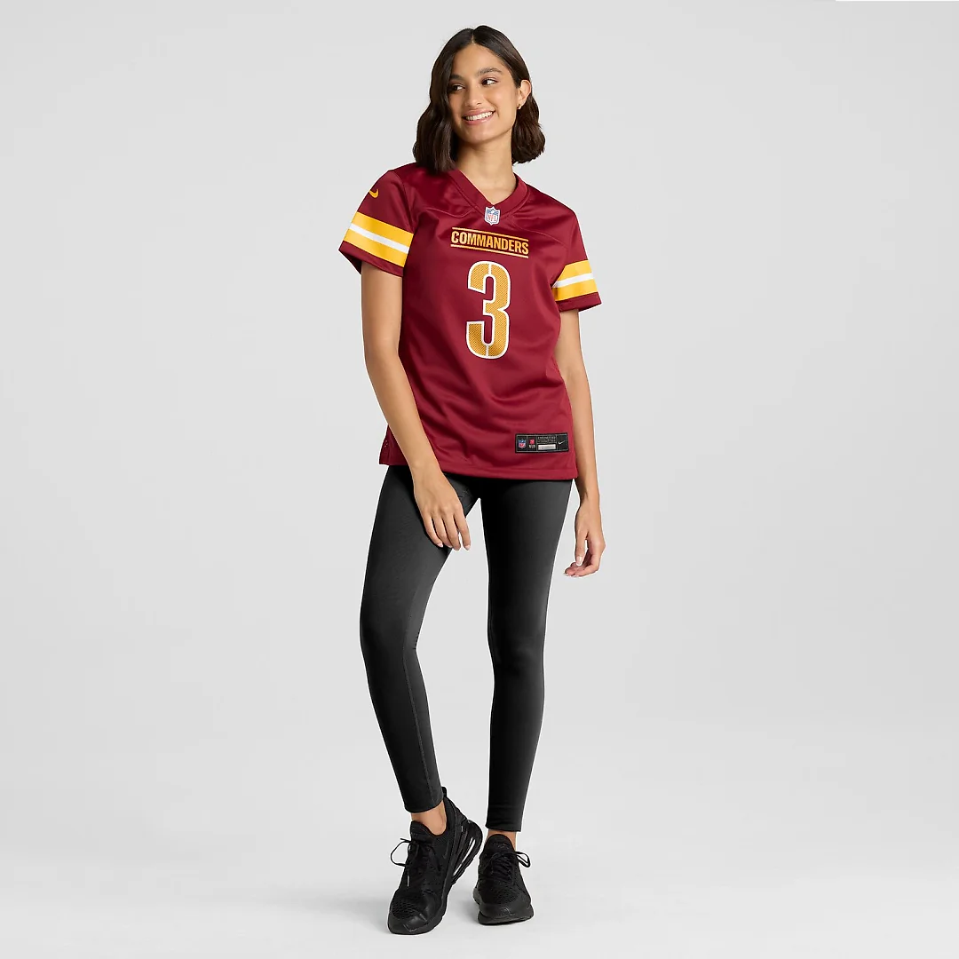 Zennovawear Will Harris Washington Commanders Women's Team Game Jersey - Burgundy