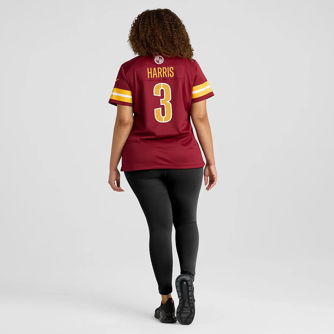 Zennovawear Will Harris Washington Commanders Women's Team Game Jersey - Burgundy