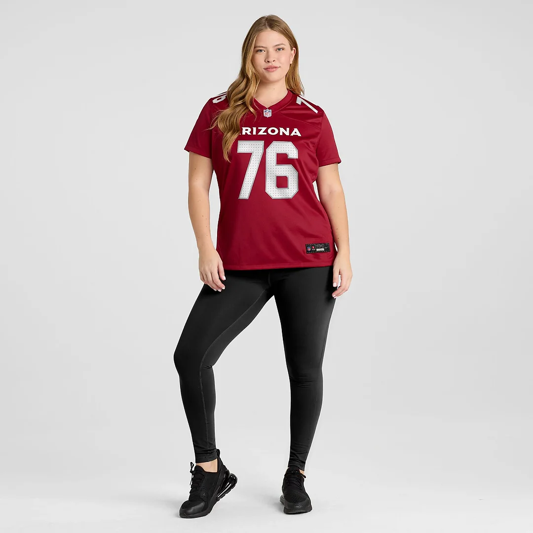 Zennovawear Will Hernandez Arizona Cardinals Women's Game Jersey - Cardinal