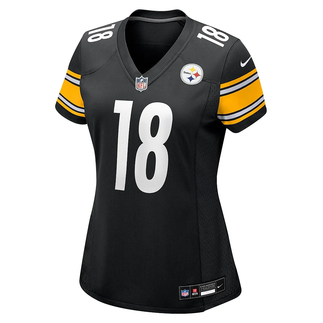 Zennovawear Will Howard Pittsburgh Steelers Women's Team Game Jersey - Black