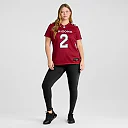 Zennovawear Will Johnson Arizona Cardinals Women's Team Game Jersey - Cardinal
