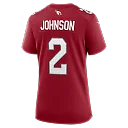 Zennovawear Will Johnson Arizona Cardinals Women's Team Game Jersey - Cardinal