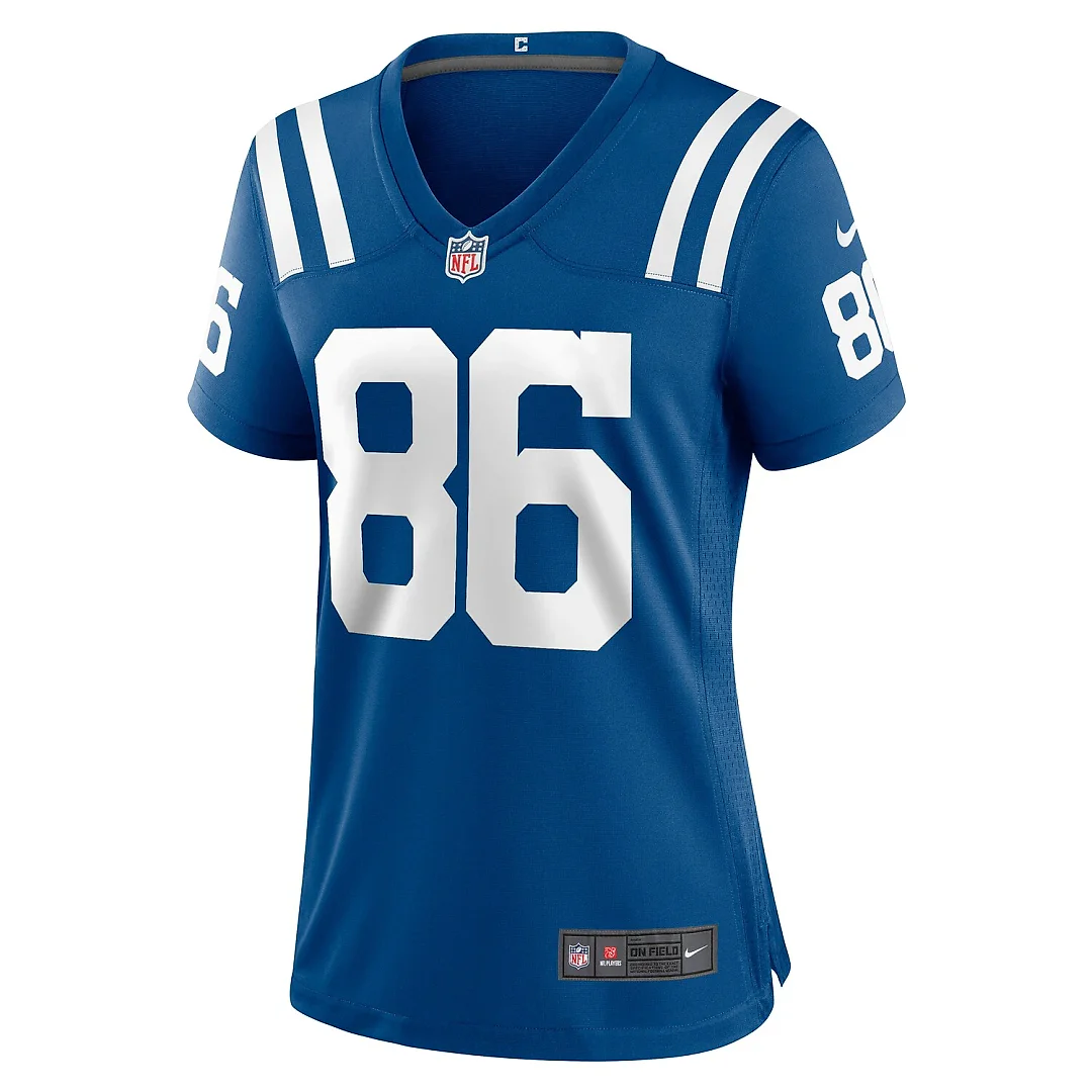 Zennovawear Will Mallory Indianapolis Colts Women's Team Game Jersey - Royal