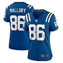 Zennovawear Will Mallory Indianapolis Colts Women's Team Game Jersey - Royal