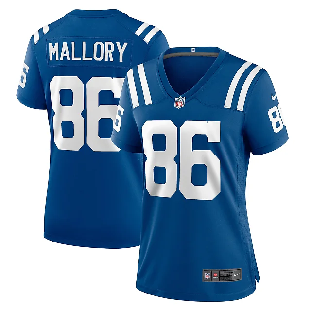 Zennovawear Will Mallory Indianapolis Colts Women's Team Game Jersey - Royal