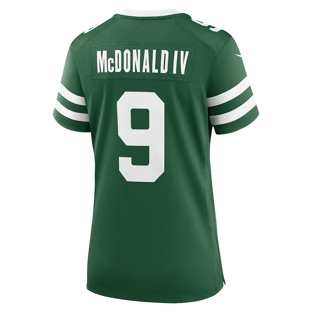 Zennovawear Will McDonald IV New York Jets Women's Team Game Jersey - Legacy Green