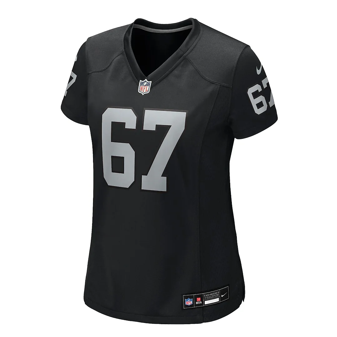 Zennovawear Will Putnam Las Vegas Raiders Women's Team Game Jersey - Black