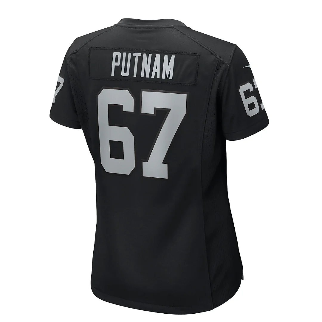 Zennovawear Will Putnam Las Vegas Raiders Women's Team Game Jersey - Black