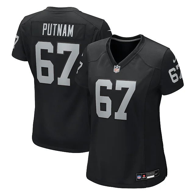 Zennovawear Will Putnam Las Vegas Raiders Women's Team Game Jersey - Black