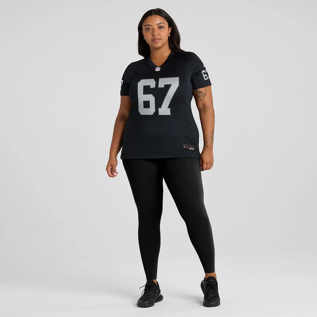 Zennovawear Will Putnam Las Vegas Raiders Women's Team Game Jersey - Black