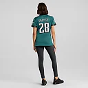 Zennovawear Will Shipley Philadelphia Eagles Women's Team Game Jersey - Midnight Green
