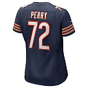 Zennovawear William Perry Chicago Bears Women's Game Retired Player Jersey - Navy