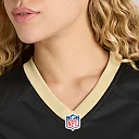 Zennovawear William Sherman New Orleans Saints Women's Team Game Jersey - Black