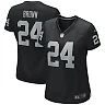 Zennovawear Willie Brown Las Vegas Raiders Women's Game Retired Player Jersey - Black