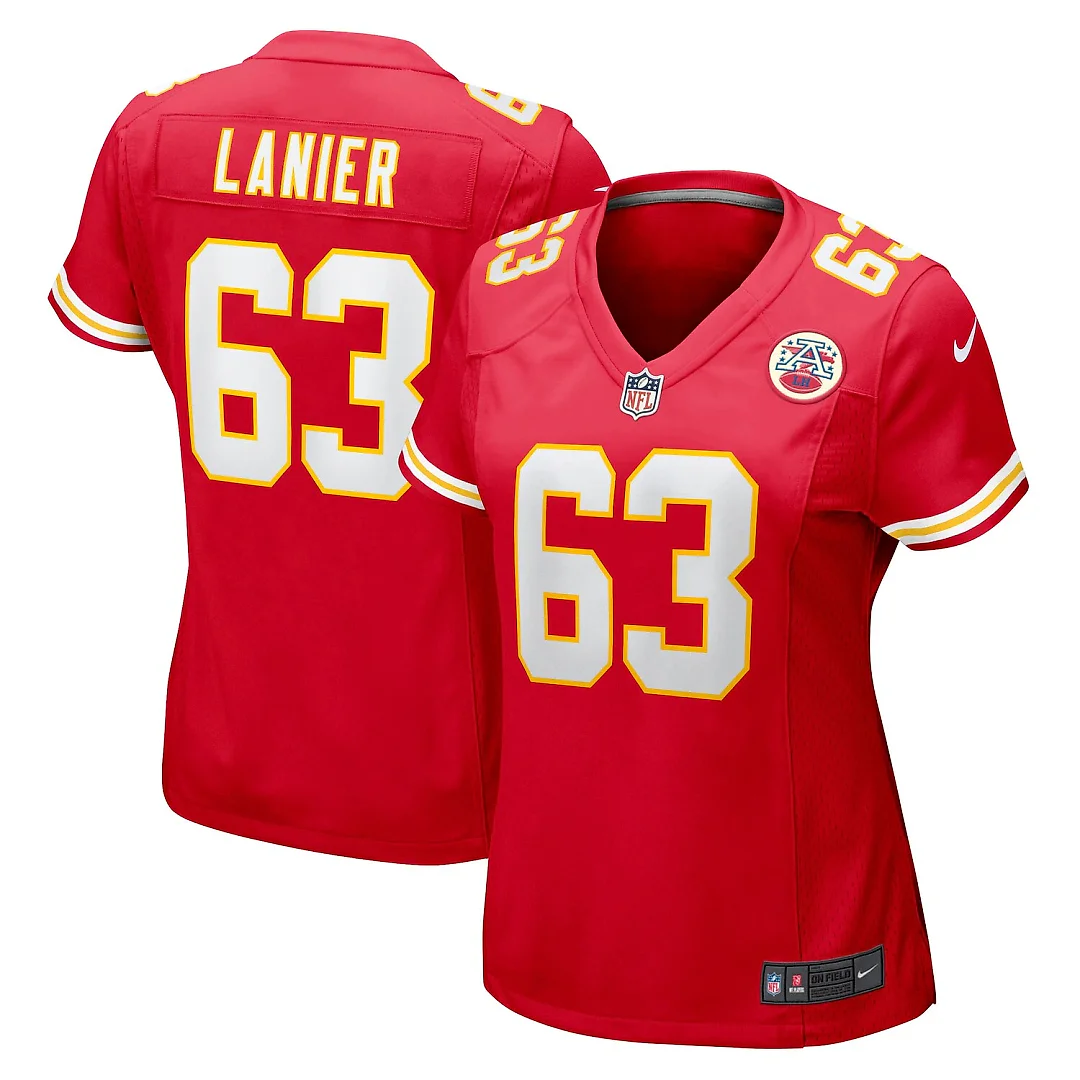 Zennovawear Willie Lanier Kansas City Chiefs Women's Retired Player Jersey - Red