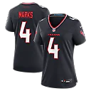 Zennovawear Woody Marks Houston Texans Women's Team Game Jersey - Navy