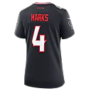 Zennovawear Woody Marks Houston Texans Women's Team Game Jersey - Navy
