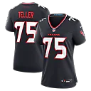 Zennovawear Wyatt Teller Houston Texans Women's Team Game Jersey - Navy