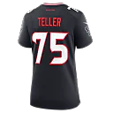 Zennovawear Wyatt Teller Houston Texans Women's Team Game Jersey - Navy