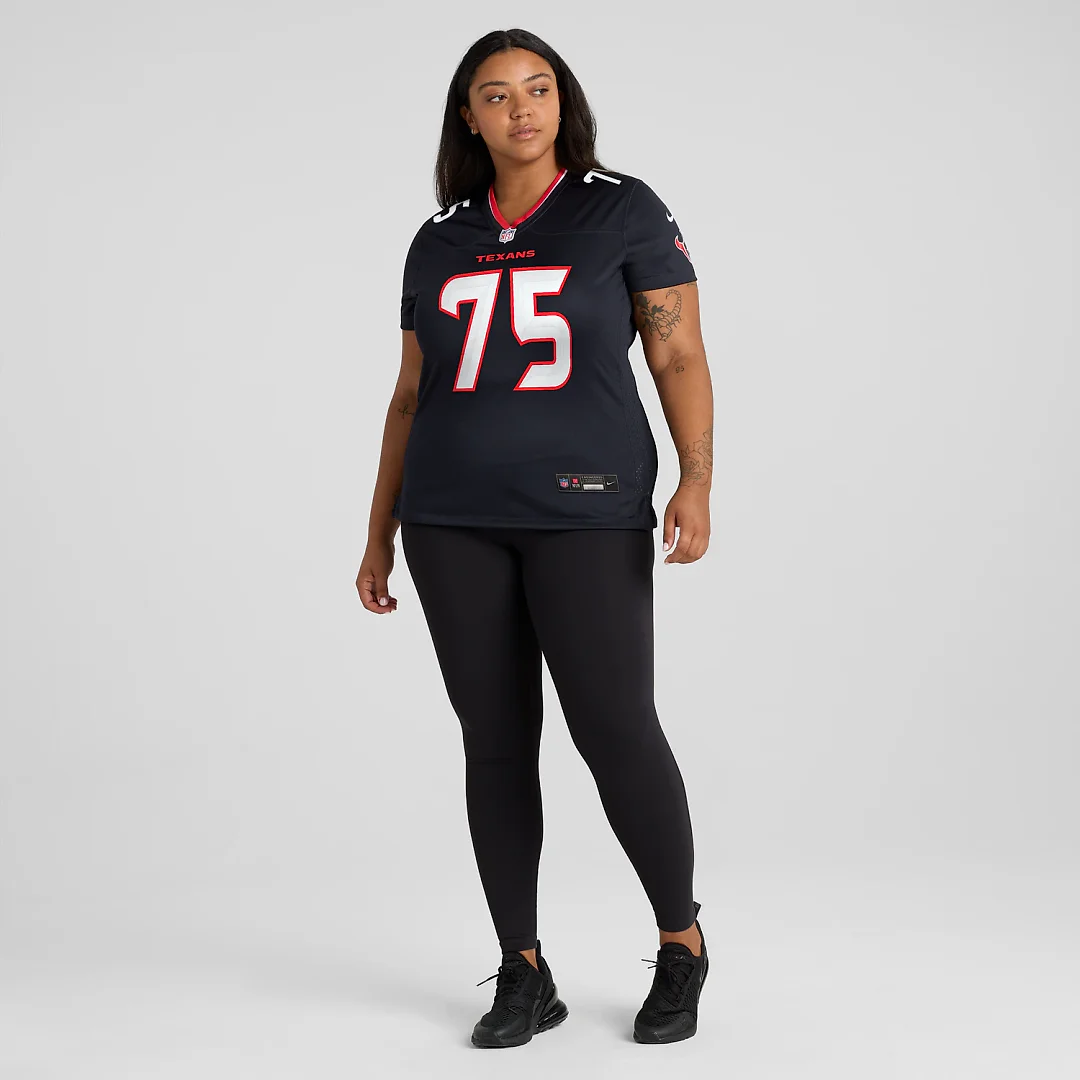 Zennovawear Wyatt Teller Houston Texans Women's Team Game Jersey - Navy