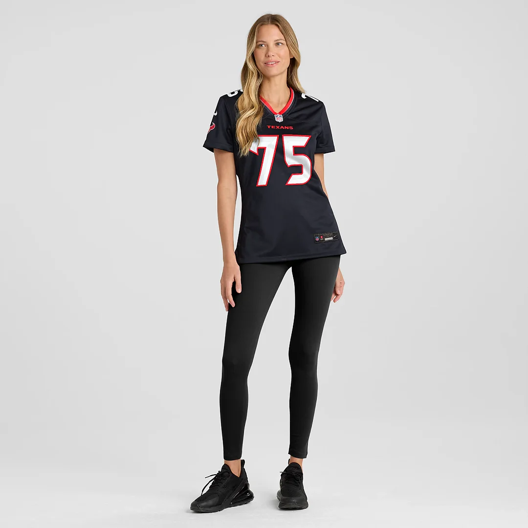 Zennovawear Wyatt Teller Houston Texans Women's Team Game Jersey - Navy