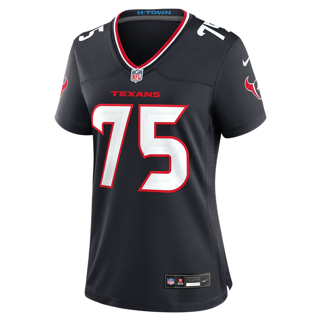 Zennovawear Wyatt Teller Houston Texans Women's Team Game Jersey - Navy