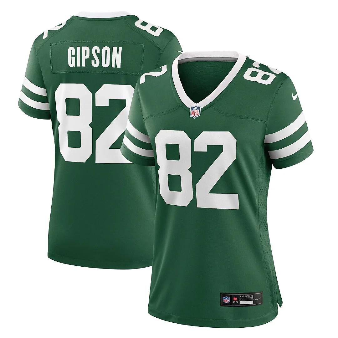 Zennovawear Xavier Gipson New York Jets Women's Game Jersey - Legacy Green