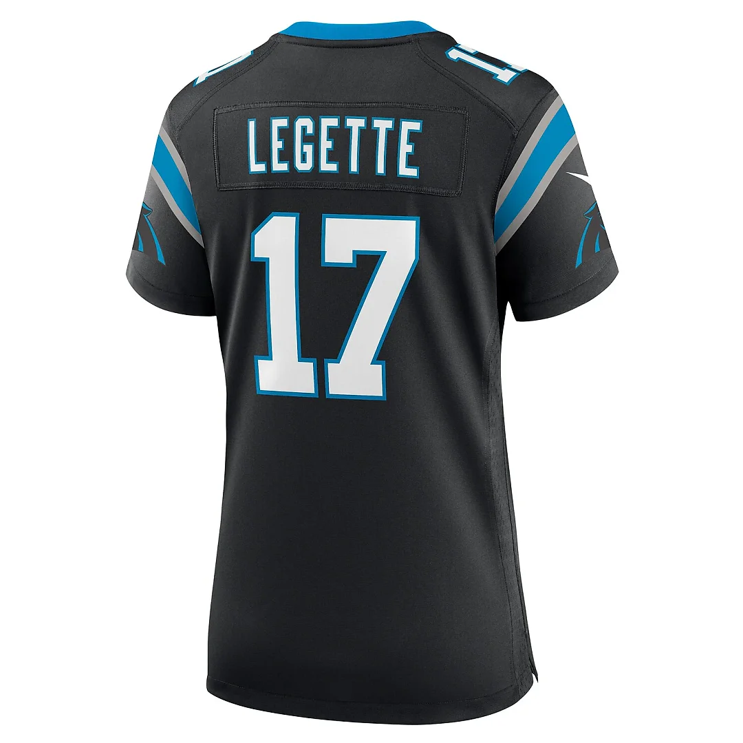 Zennovawear Xavier Legette Carolina Panthers Women's Game Jersey - Black