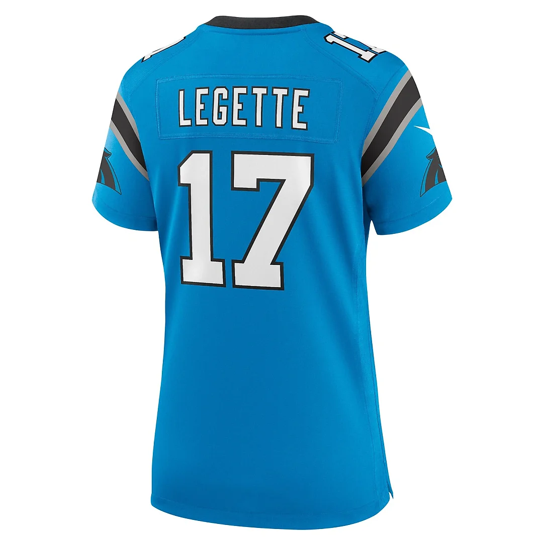 Zennovawear Xavier Legette Carolina Panthers Women's Alternate Game Jersey - Blue