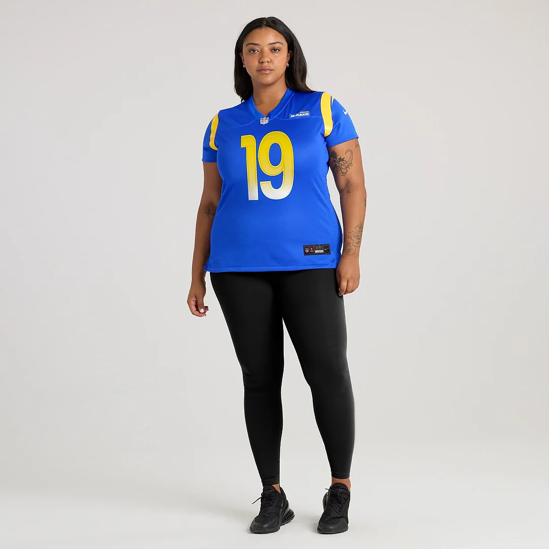 Zennovawear Xavier Smith Los Angeles Rams Women's Home Game Jersey - Royal