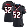 Zennovawear Xavier Thomas Houston Texans Women's Team Game Jersey - Navy