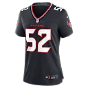 Zennovawear Xavier Thomas Houston Texans Women's Team Game Jersey - Navy