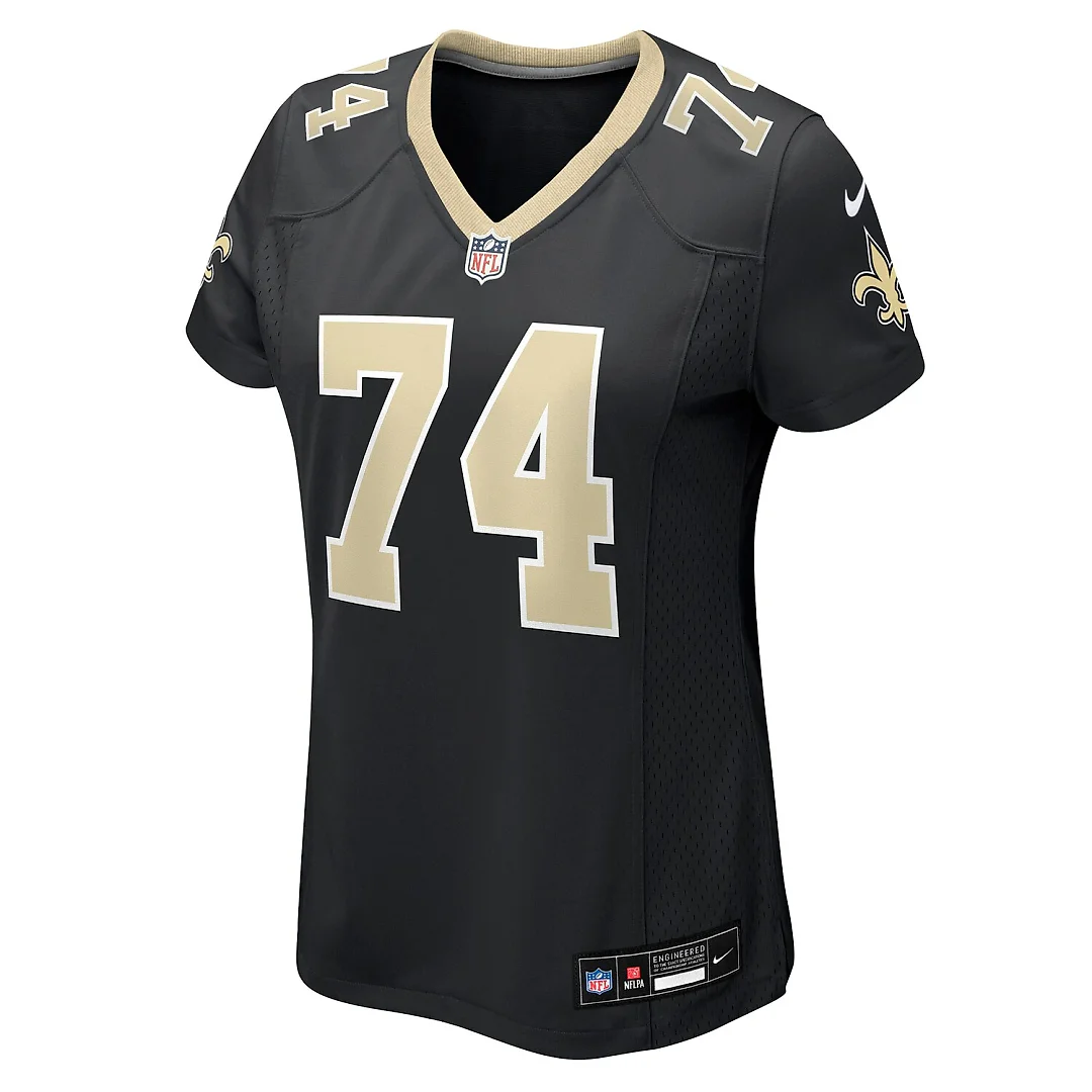 Zennovawear Xavier Truss New Orleans Saints Women's Team Game Jersey - Black