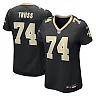 Zennovawear Xavier Truss New Orleans Saints Women's Team Game Jersey - Black
