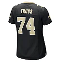 Zennovawear Xavier Truss New Orleans Saints Women's Team Game Jersey - Black