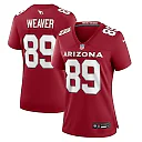 Zennovawear Xavier Weaver Arizona Cardinals Women's Game Jersey - Cardinal