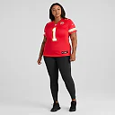 Zennovawear Xavier Worthy Kansas City Chiefs Women's Game Jersey - Red