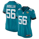 Zennovawear Yasir Abdullah Jacksonville Jaguars Women's Team Game Jersey - Teal