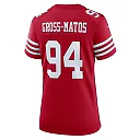 Zennovawear Yetur Gross-Matos San Francisco 49ers Women's Team Game Jersey - Scarlet