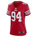 Zennovawear Yetur Gross-Matos San Francisco 49ers Women's Team Game Jersey - Scarlet