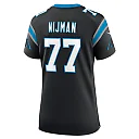 Zennovawear Yosh Nijman Carolina Panthers Women's Game Jersey - Black