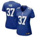 Zennovawear Younghoe Koo New York Giants Women's Team Game Jersey - Royal