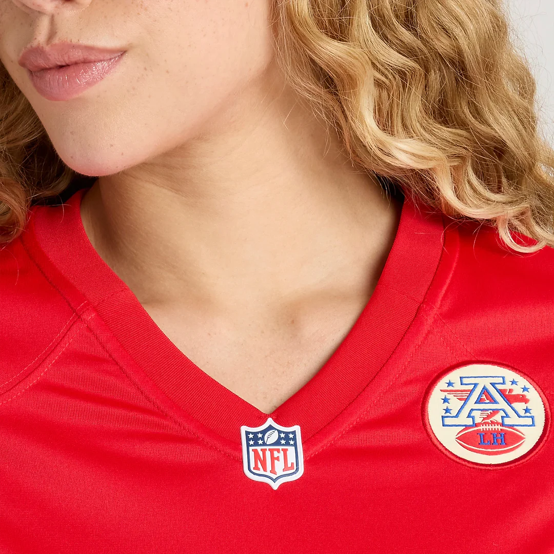 Zennovawear Zacch Pickens Kansas City Chiefs Women's Team Game Jersey - Red