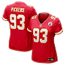 Zennovawear Zacch Pickens Kansas City Chiefs Women's Team Game Jersey - Red